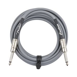 Fender Contour Series Instrument Cable - Inca Silver, 18.6 feet