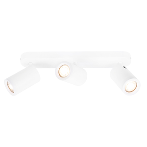 LED Ceiling Spotlight With 3 Lights - 3W - Warm White - Dimmable - Adjustable - White
