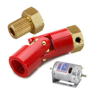 Model RC Boat Complete Coupling for MFA Torpedo 800 & 850 Sized Motors to M4/4mm Threaded Propeller Shaft