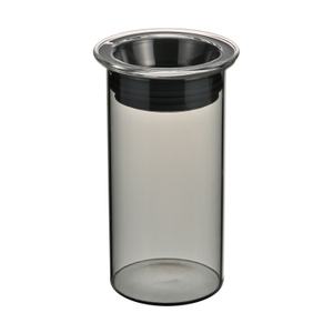 Hario - Colors Canister - Pojemnik szklany szary 400ml