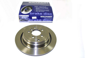 LR031844 - Rear Brake Disc for Range Rover Vogue from 2006 and with Standard Calipers from BA356997 Chassis Number (PLEASE NOTE: The OEM Branded Brake Discs Are Priced as Pairs)