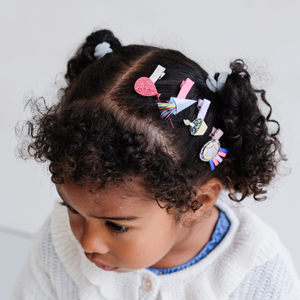 Mimi & Lula - Mini Clips - Birthday Theme (8 Pack)