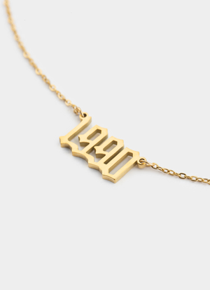 Vendetta Established Necklace 1990 - 2022 - 18K Gold Plated