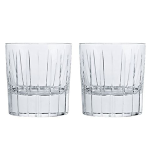 Christofle - Iriana Old Fashioned Crystal Glass Set 2pce