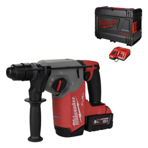 M18FHX-501X 18V 4 Mode SDS Plus Hammer Drill with FIXTEC™ with 1 x 5.0Ah Battery