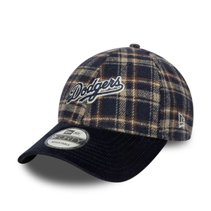 LA Dodgers Cord & Tweed Navy 9FORTY Adjustable Cap