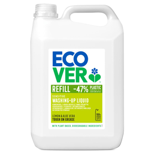 Washing up Liquid - Lemon & Aloe Vera (Ecover) 5L