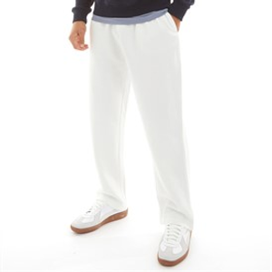 Brave Soul Mens Oversized Fit Cronus Joggers Cream