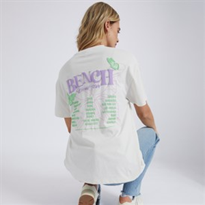 Bench Womens Kemi T-Shirt Off White