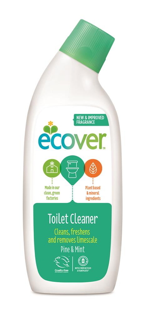 Fast-Action Toilet Cleaner - Pine & Mint (Ecover) 750ml