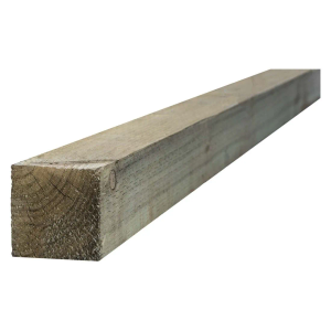 Incised Fence Post Treated Green 100 x 100mm x 2.4m