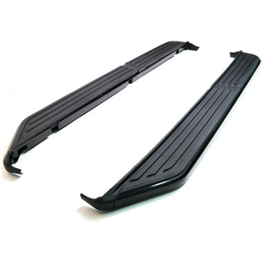 LRC10589 - E46B Running Board Side Steps - Black - Land Rover Discovery 3 & 4