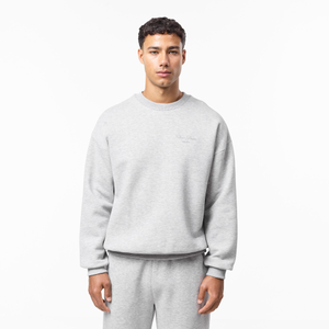 Tonal Signature Sweatshirt | Grey Marl