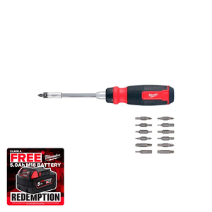 Milwaukee 4932480583 27-in-1 Ratchet Multi-Bit Screwdriver
