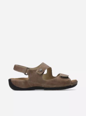 Liana - beach leather - Brown, 40
