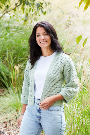 Crochet Cotton Cardigan