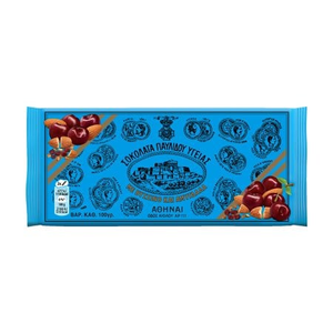 Dark Chocolate with Almonds and Sour Cherries 100g Pavlidis