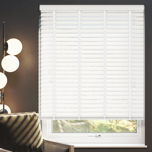 Ecowood Deluxe, Supreme White Fine Grain - Venetian Blind