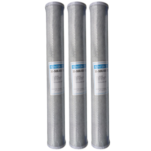 3 x 20" Carbon Block Filter Cartridges