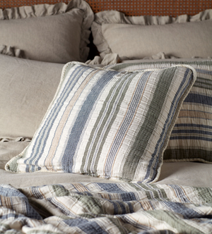 Magnus 100% Cotton Quilted Cushion Cover