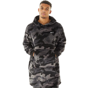 Bench Mens Ossit Hooded Blanket - L/XL / Black Camo