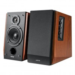 Edifier R1700BT Active 2.0 Bluetooth Bookshelf Speakers (Pair), Brown