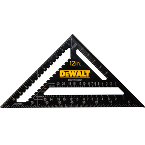 DeWalt DWHT46032-0 300mm / 12" Aluminum Premium Rafter Square