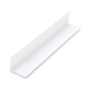 Guardian White PVC Decor Cladding 15mm Right Angle Trim - 2.7m