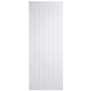 White Primed Finish New Mexicano 5 Panel