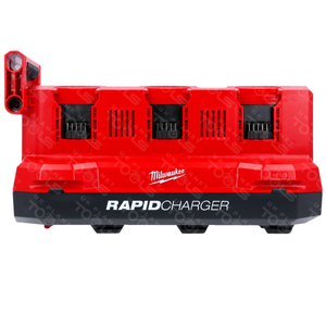Milwaukee M18MPC6 M18 Mobile Rated Packout Six Bay Rapid Charger - 240V