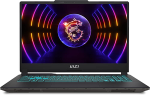 MSI Gaming Laptop Cyborg 15 - 13th Generation H-Series i5 16GB DDR5 RAM 512GB SSD Backlit KB 4GB NVIDIA RTX Graphics 15.6" 144Hz FHD Screen