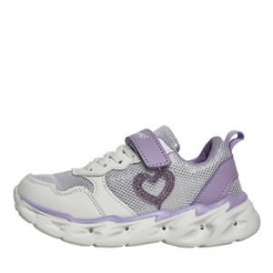 Pineapple Infant Girls Light Trainers White