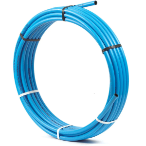 MDPE Blue Polyethylene Pipe Coil 25mm x 25m
