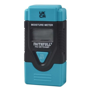 Faithfull Damp & Moisture Meter LCD Display