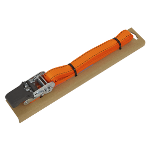 Sealey Ratchet Strap Polyester Webbing with Corner Protector 25mm x 5m 600kg