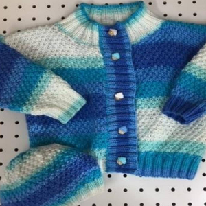 Jacket and Hat in Cygnet Baby Colour Soft DK (CY1693)  - PDF - Print at Home