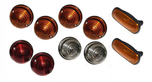LRC3108 - Full Vehicle Light Kit (4 Indicator, 2 Stop, 2 Side and 2 Side Repeater) - For Defender (Fits 2001-2016)