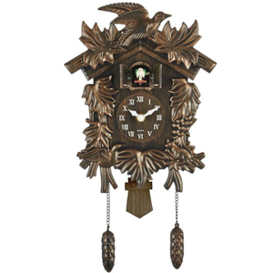 Hamburg Cuckoo Clock Antique Bronze 