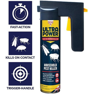 Zero-in Ultra Power Household Insect Killer, 600ml