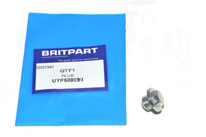 UYP500090 - Wading Plug for Front Cover / Flywheel Housing, Also Fitted to Transfer Box Housing - Defender, Discovery 1 and Range Rover Classic