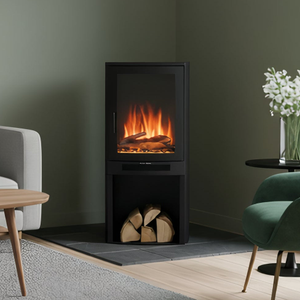 Ezee Glow E-Solera Electric Freestanding Stove With Log Store 1.9kW