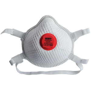 Scan Moulded Valved Masks FFP3 with Mesh (Pack 2)