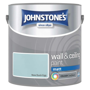 Johnstones Vinyl Matt Emulsion New Duck Egg 2.5L
