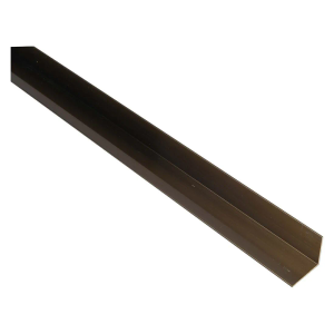 Aluminium Angle Antique Brass 25 x 25 x 2400mm