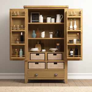 Raithwaite Rustic Oak Larder Unit