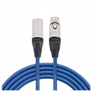 Studiospares Pro Neutrik XLR Mogami Cable, 3.5m Blue