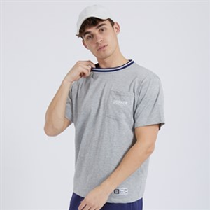 Duffer Mens Legacy T-Shirt Grey Marl