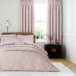 Ashleigh Lined Curtains 66" x 72", Tuberose