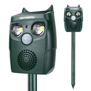 Critterkill Sentinel Solar Ultrasonic Animal Repeller