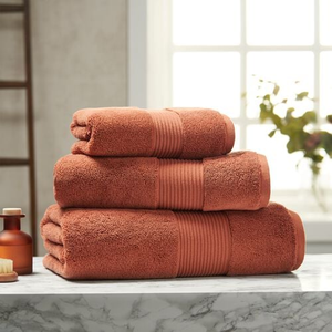 600GSM WESTBURY RUST 100x150 Bath Sheet